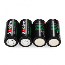 Аккумуляторы Soshine CR123A/16340 700mAh (4 шт)